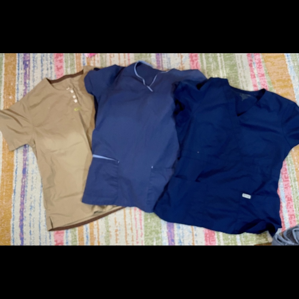 Nursing Uniform 2 Shirts 1 Pant